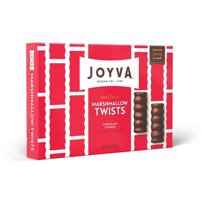 Joyva Dark Chocolate Covered Cherry Marshmallow Twist 5lb