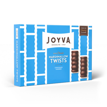 Joyva Dark Chocolate Covered Marshmallow Twists 5lb