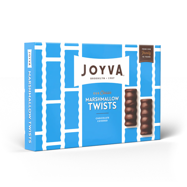 Joyva Dark Chocolate Covered Marshmallow Twists 5lb