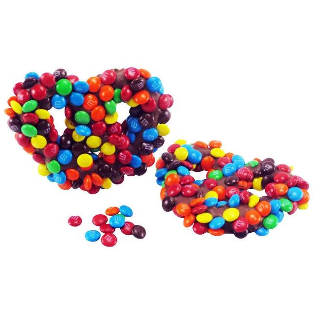 Asher Milk Gourmet Pretzel with M&M's 6lb *Fragile Item*