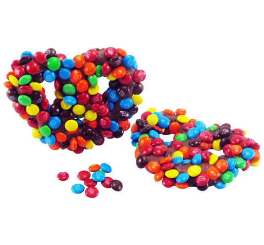 Asher Milk Gourmet Pretzel with M&M's 6lb *Fragile Item*