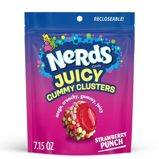 Nerds Juiced Gummy Clusters 7.15oz Bag 6ct