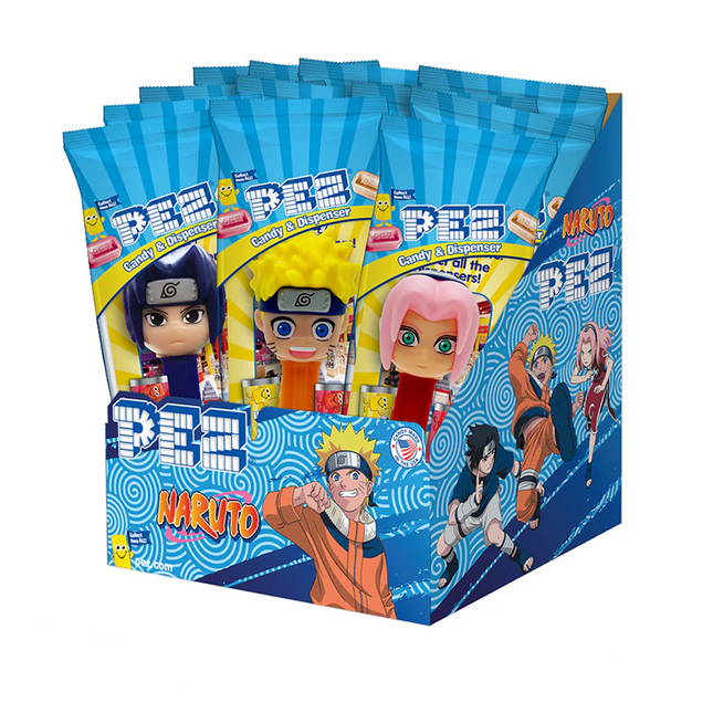 Pez Naruto Assortment 12ct