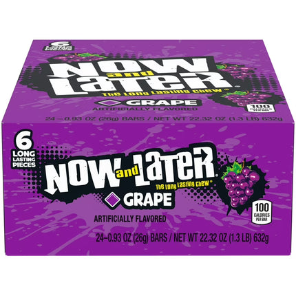 Now and Later Grape 24 Ct
