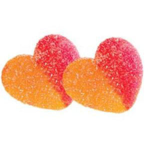 Vidal Peach Hearts(sugared) 4.4lb