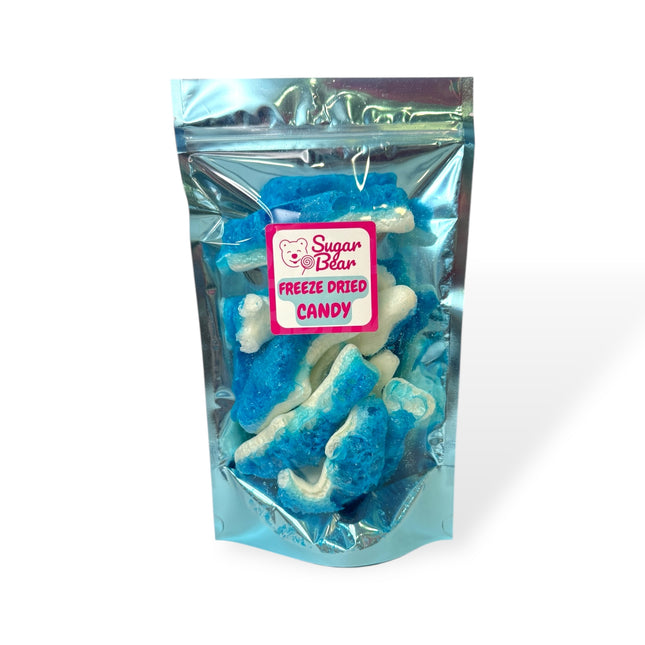 Freeze Dried Giant Gummi Killer Sharks 2.6oz 9ct