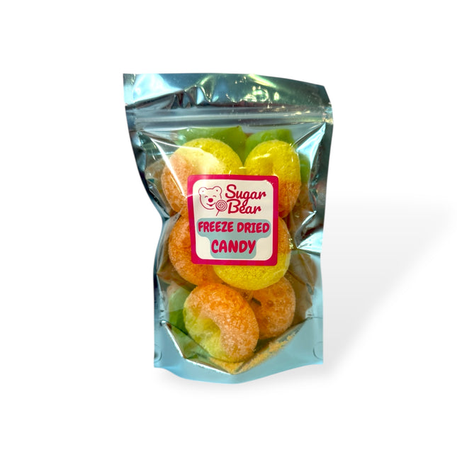 Freeze Dried Gummi Peach Rings 1.57oz 15ct