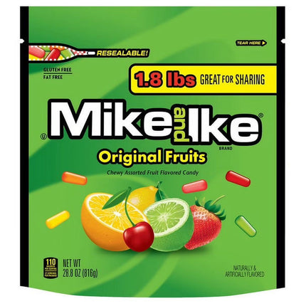Just Born Mike and Ike Stand Up 1.8 lb Bag