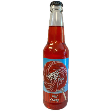 Whirly Pop Soda Wild Cherry 12oz 24ct