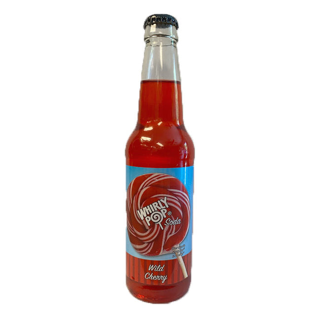 Whirly Pop Soda Wild Cherry 12oz 24ct