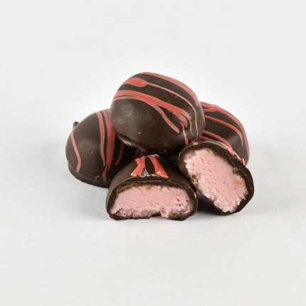 Asher Dark Chocolate Raspberry Creams With Pink String 6lbs