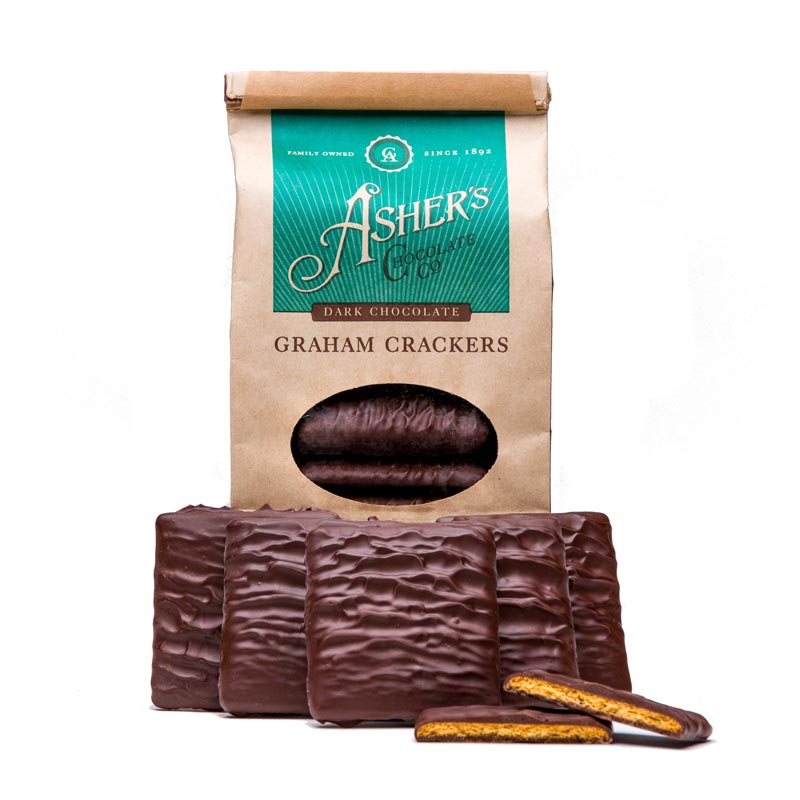 Special Order 1 week Asher Dark Chocolate Graham Crackers Coffee Bags 7.15oz 12ct