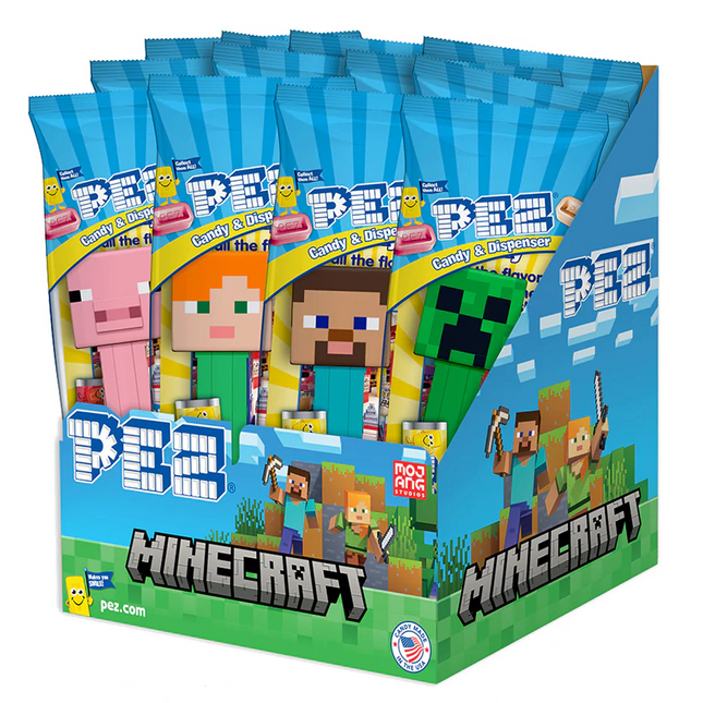 Pez Minecraft Assortment 12ct