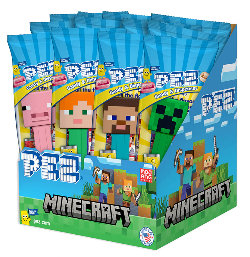 Pez Minecraft Assortment 12ct