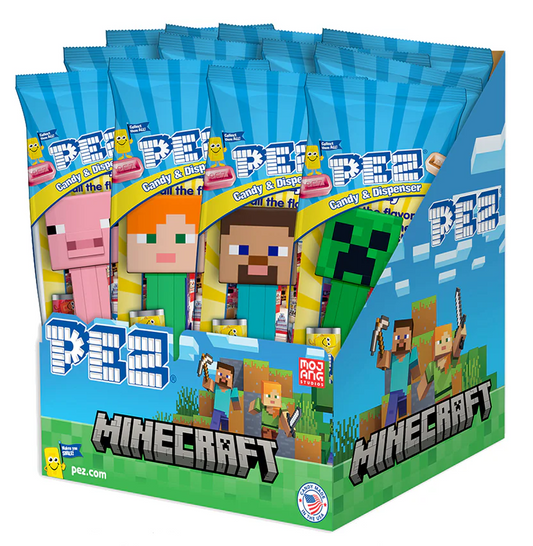 Pez Minecraft Assortment 12ct