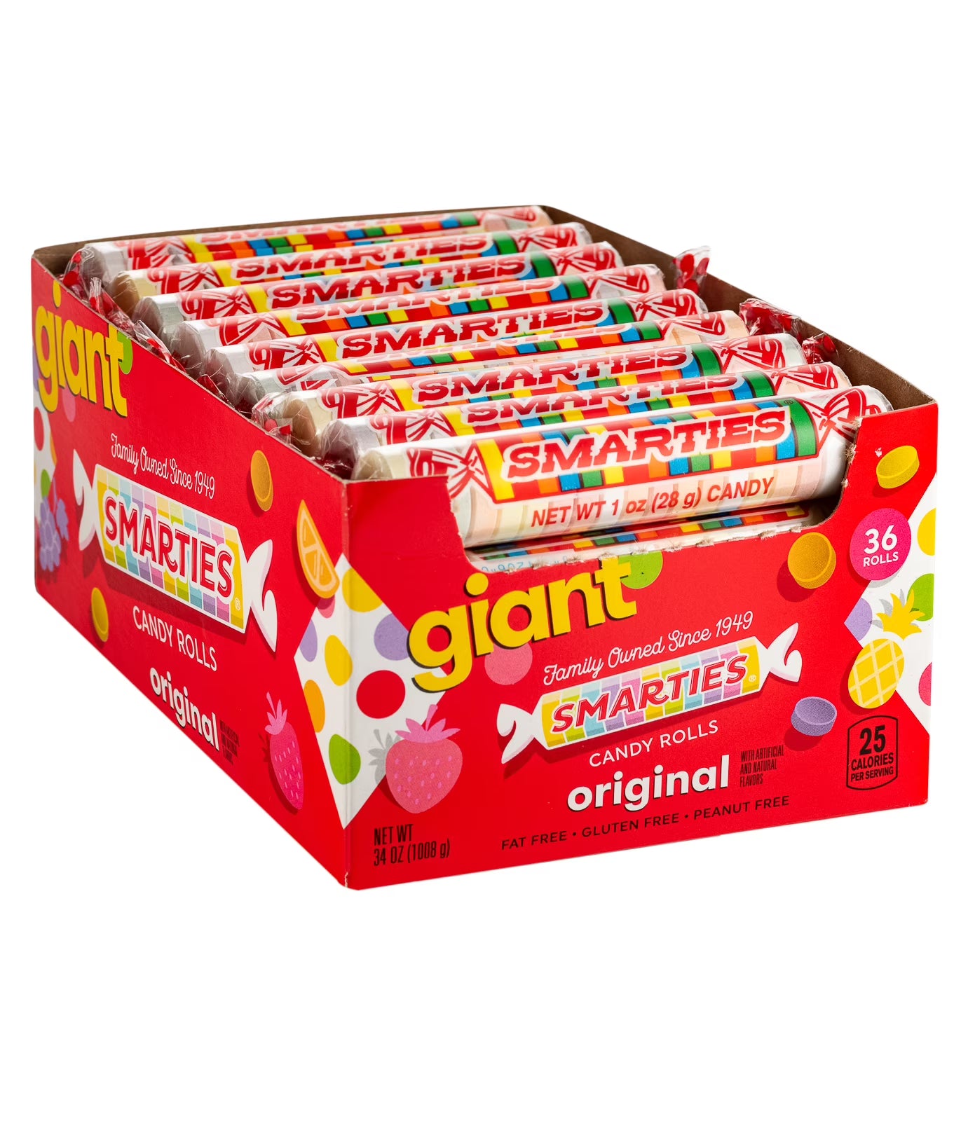 Giant Smarties 36ct