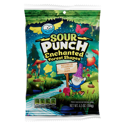 Sour Punch Enchanted Forest Shapes 6.5oz 9ct