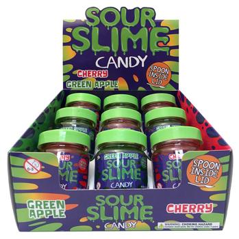 Sour Slime Candy 3.5oz 9ct