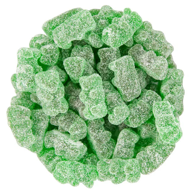 Green Sour Baby Bears Starch Jelly Candy 2.2lb