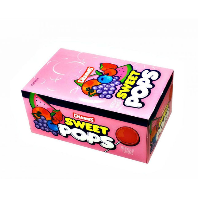 Charms Sweet Flat Pops 100Ct