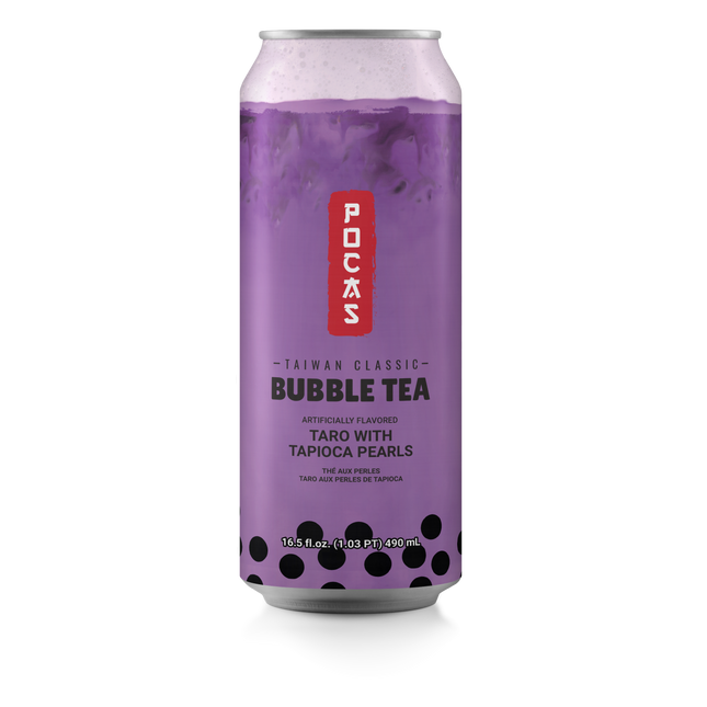 Pocas Bubble Tea Taro 16.5oz 24ct