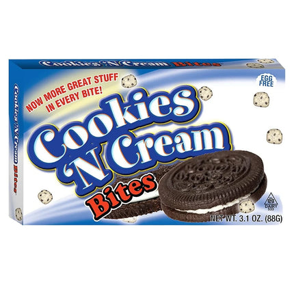Taste of Nature Cookies   Cream Bites 3.1oz Theater Box 12ct