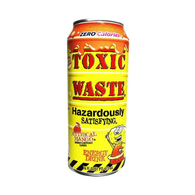 Imaginings Toxic Waste Energy Drink Mango 16oz 24ct