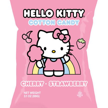 Taste of Nature Hello Kitty Cotton Candy Cherry/Strawberry 3.1oz 12ct