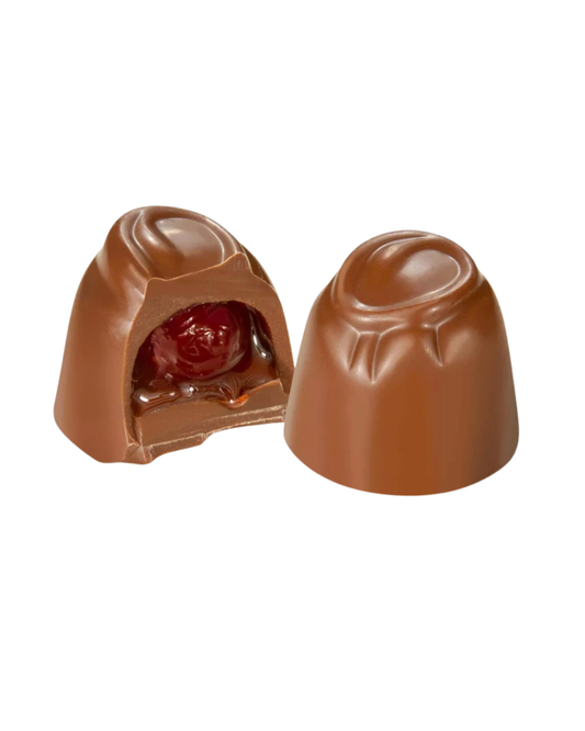 Asher Milk Chocolate Cordial Cherries Cupped 6lb
