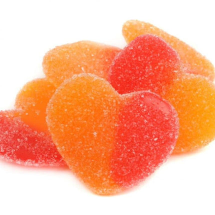 Vidal Peach Hearts (Sugared) 4.4lb