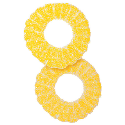 Vidal Gummi Pineapple Rings 2.2lb