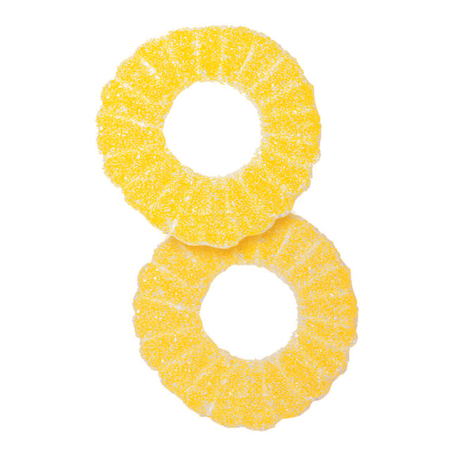 Vidal Gummi Pineapple Rings 2.2lb