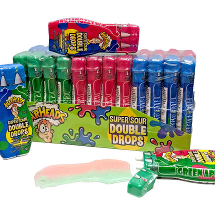 Warheads Double Drops Sour Liquid Dispensers 24ct