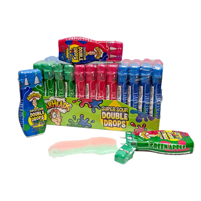 Warheads Double Drops Sour Liquid Dispensers 24ct