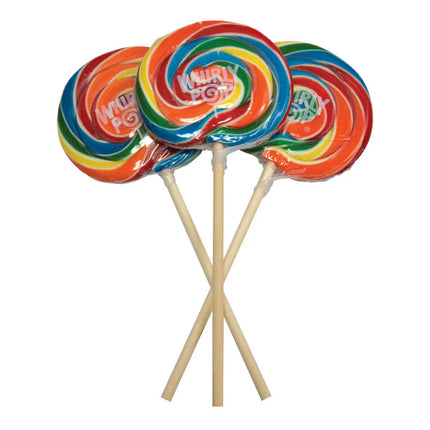 Adams & Brooks Rainbow Whirly Pops 10oz 18ct case