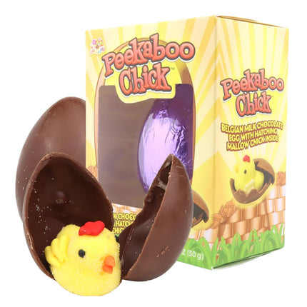 Alberts Easter Single Peek-A-Boo Chick Egg Crate 1.05 6ct