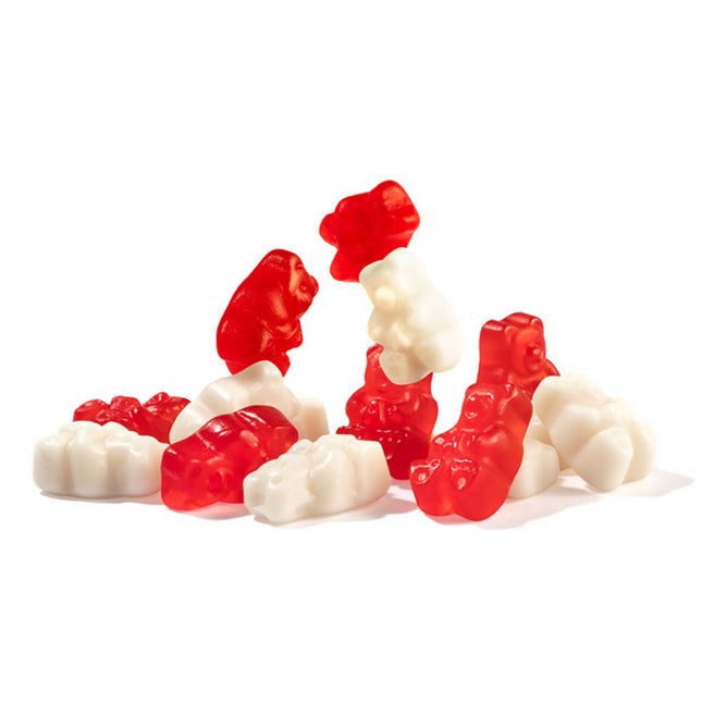 Albanese Red and White Gummi Bears 5lbs