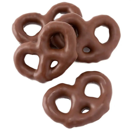 Milk Chocolate Confectionery Mini Pretzels 15 Pound Case