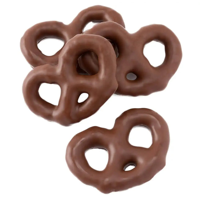 Milk Chocolate Confectionery Mini Pretzels 15 Pound Case