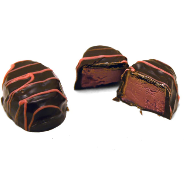 Asher Dark Chocolate Raspberry Creams With Pink String 6lbs