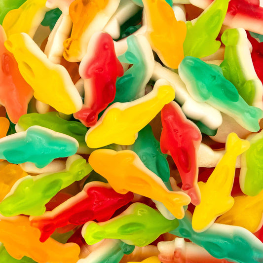 Assorted Gummy Sharks Dye Free 2.2lb