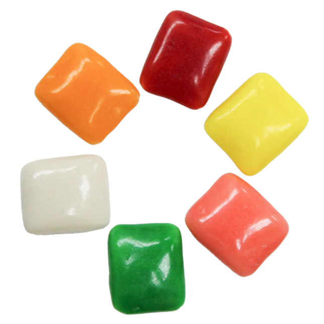 Double Bubble Chiclets Gum 25lb