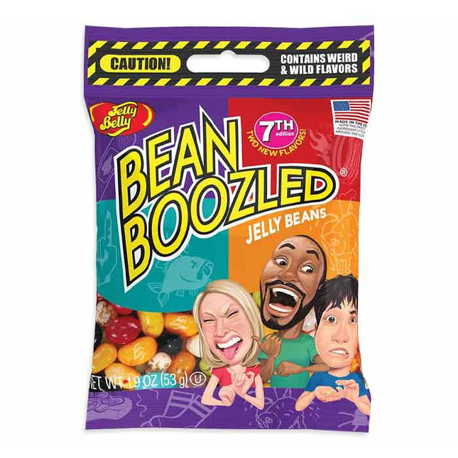 JELLY BELLY PEG BAG - BEAN BOOZLED 7TH EDITION 1.9oz 12ct