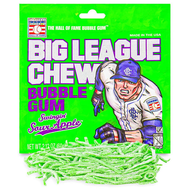 Big League Chew Sour Apple 12ct