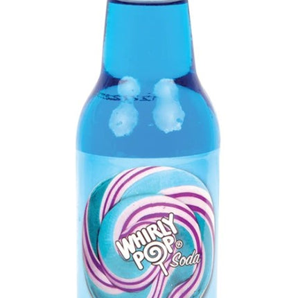 Whirly Pop Soda Blue Raspberry 12oz 24ct