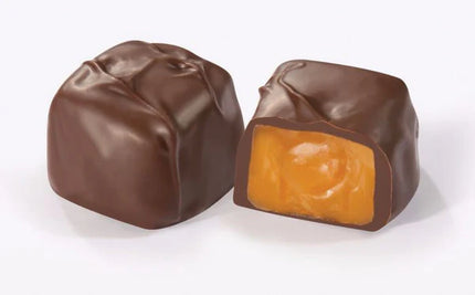Asher Dark Chocolate Vanilla Caramels With Milk String 6lb