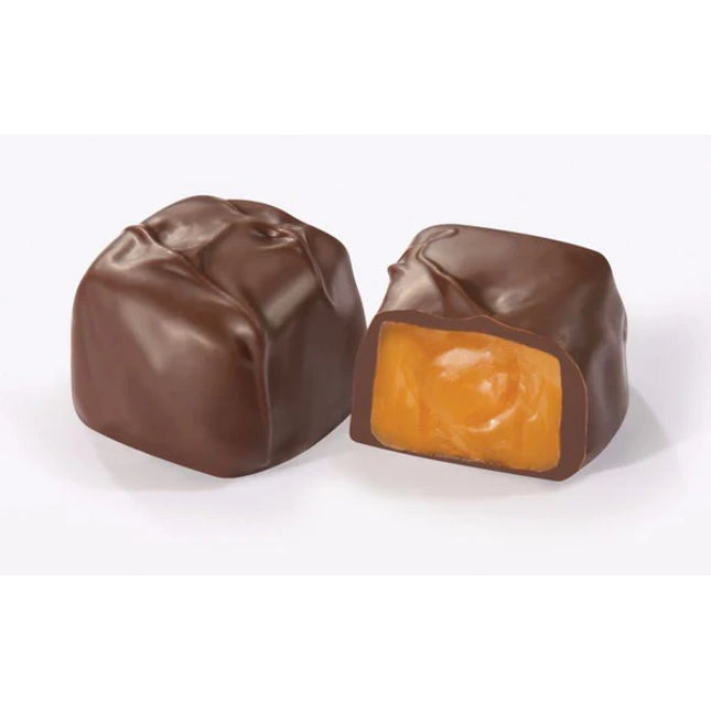 Asher Dark Chocolate Vanilla Caramels With Milk String 6lb