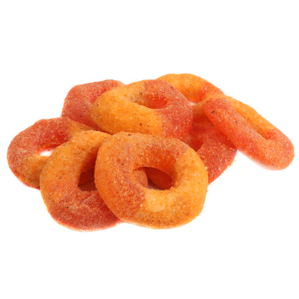 Chili Chamoy Gummi Peach Rings 20lb