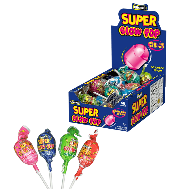 Charms Super Blow Pop 48ct