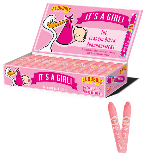 Swell Gum Cigars It's a Girl 36ct